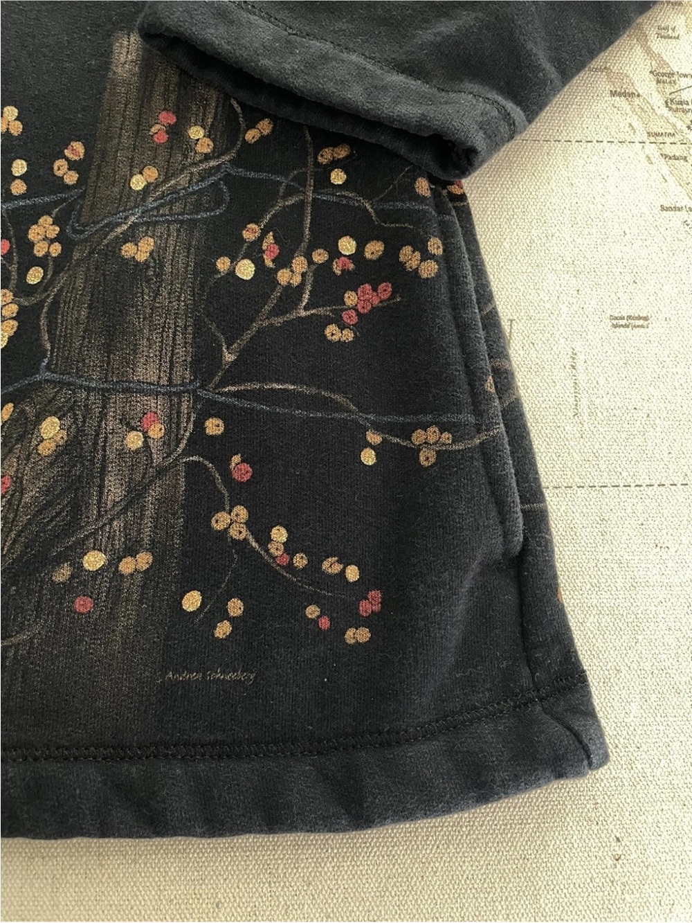 Vintage Sweatshirt Cardigan Large Horse Artisans Size Large - Picture 2 of 7